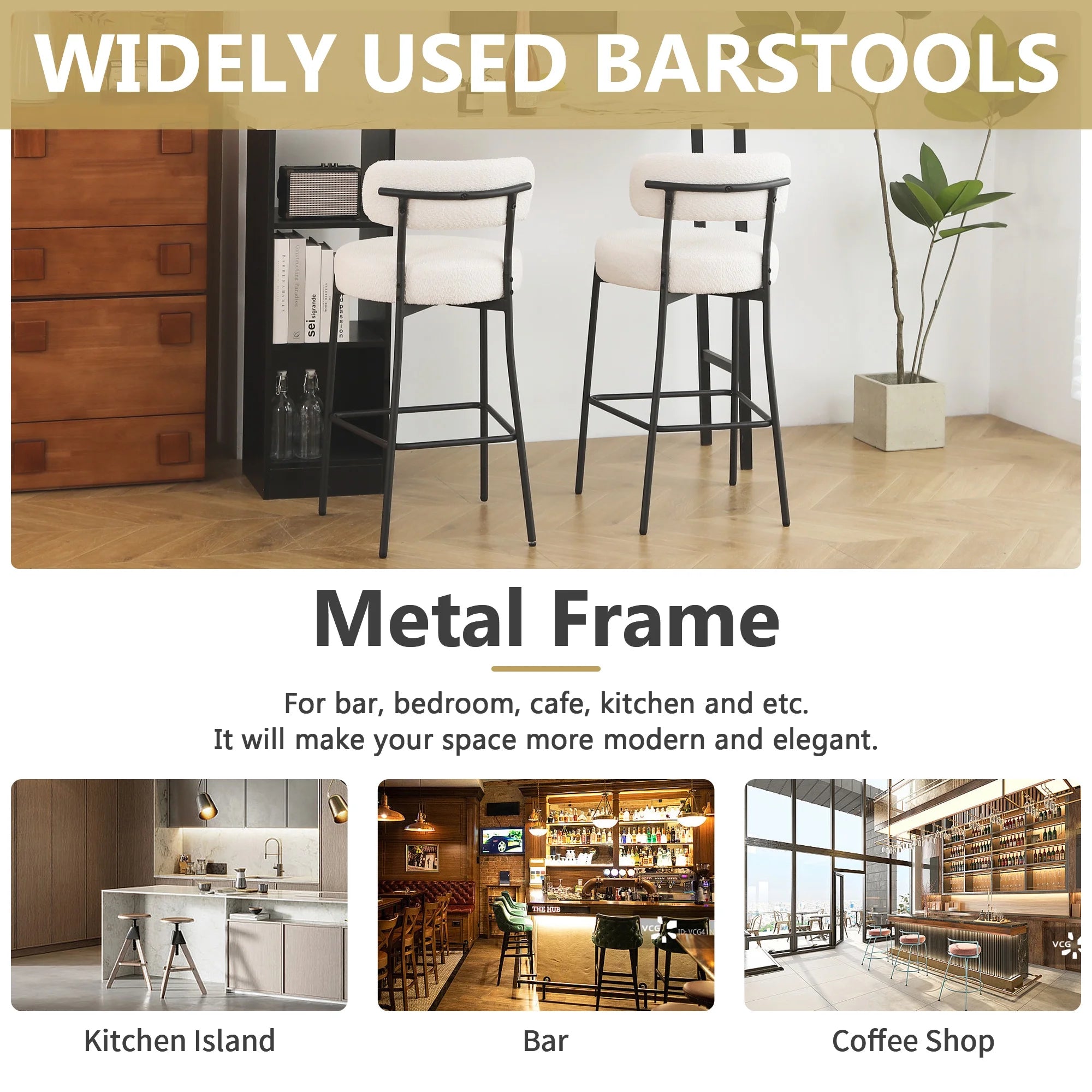 Bar Stool Fabric Counter Bar Stools