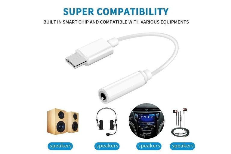 USB-C to Aux Adapter Headset Jack Adapter