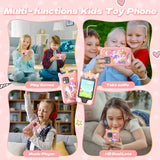 2.8Inch Touchscreen Learning Play Toy Phone With Dual Camera Smart Phone For Girl Boy With 8G SD Card