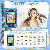 2.8Inch Touchscreen Learning Play Toy Phone With Dual Camera Smart Phone For Girl Boy With 8G SD Card