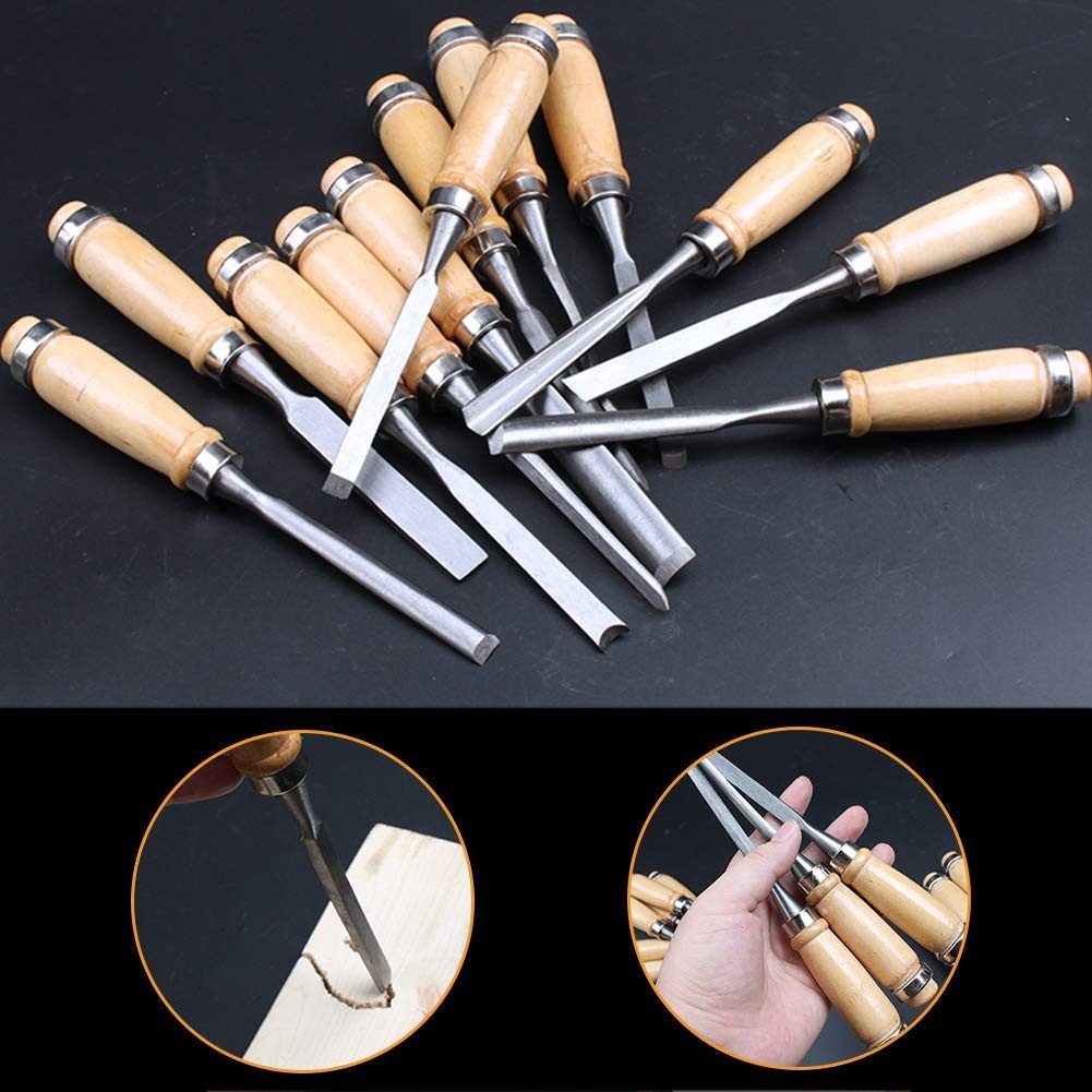 12pcs Wood Carving Carpentry Set