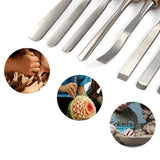 12pcs Wood Carving Carpentry Set