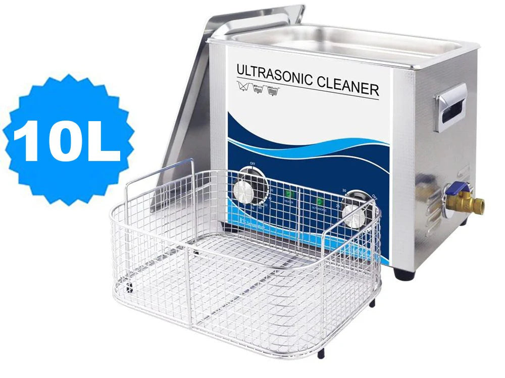 High-Capacity 10L Ultrasonic Cleaning System