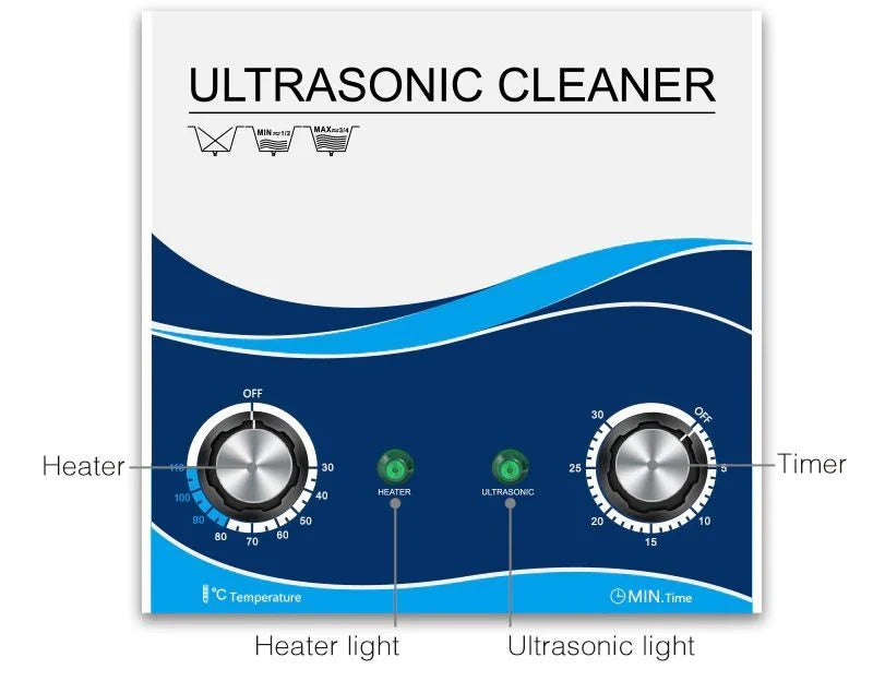 High-Capacity 10L Ultrasonic Cleaning System