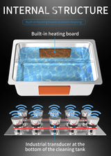 Ultrasonic Cleaner 10L Heated Ultrasonic