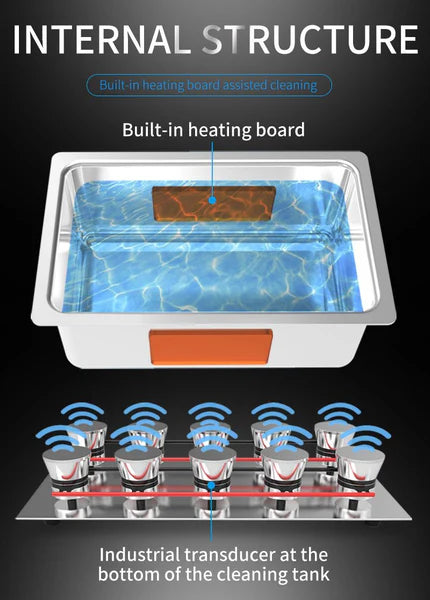 Ultrasonic Cleaner 15L Jewellery Cleaner