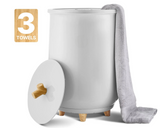 20L Towel Warmer Bucket With Led Screen Drying Function & Timer