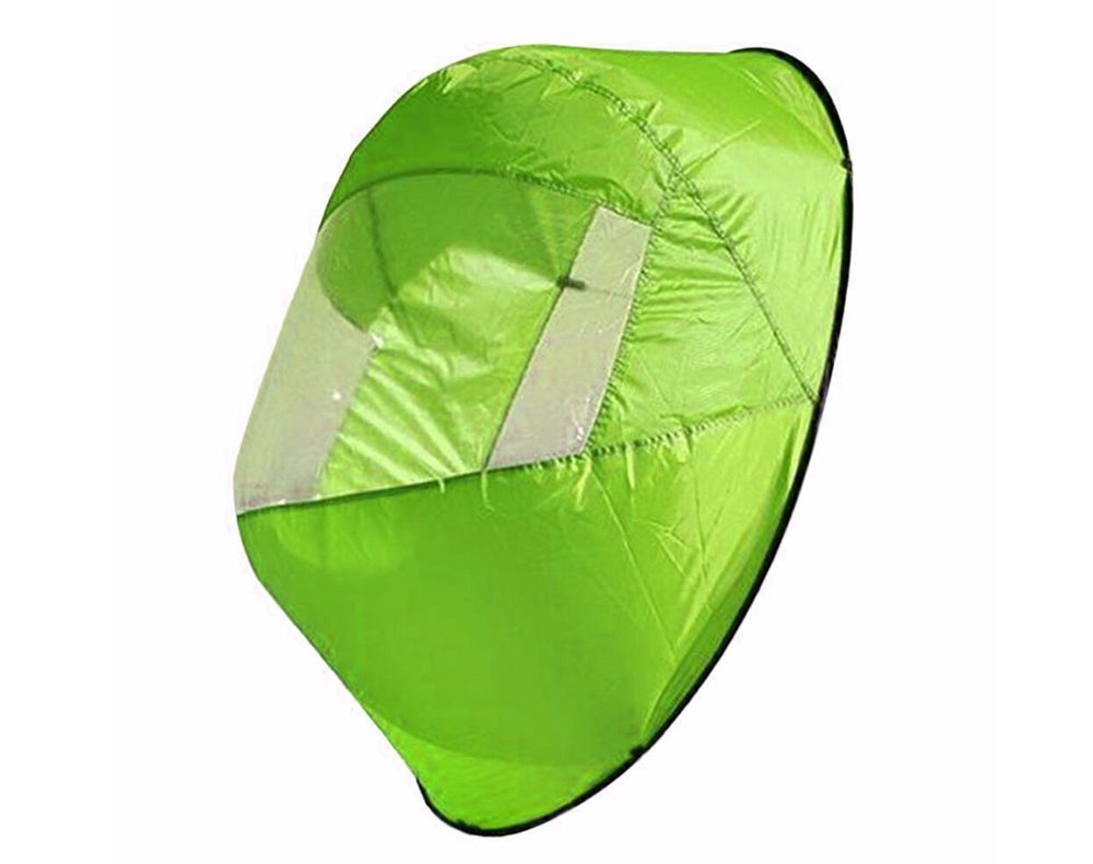 42in Sail Foldable Kayak Boat Wind Sail (Green)