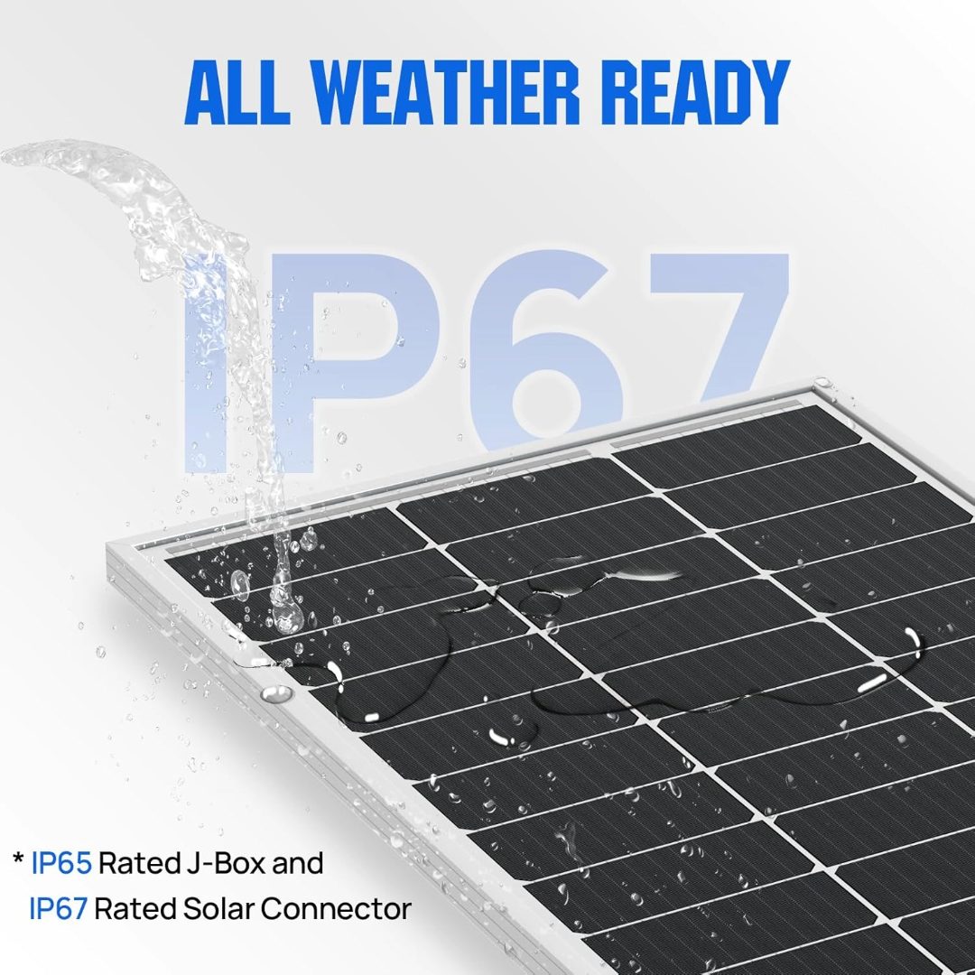 80W Solar panel Combo