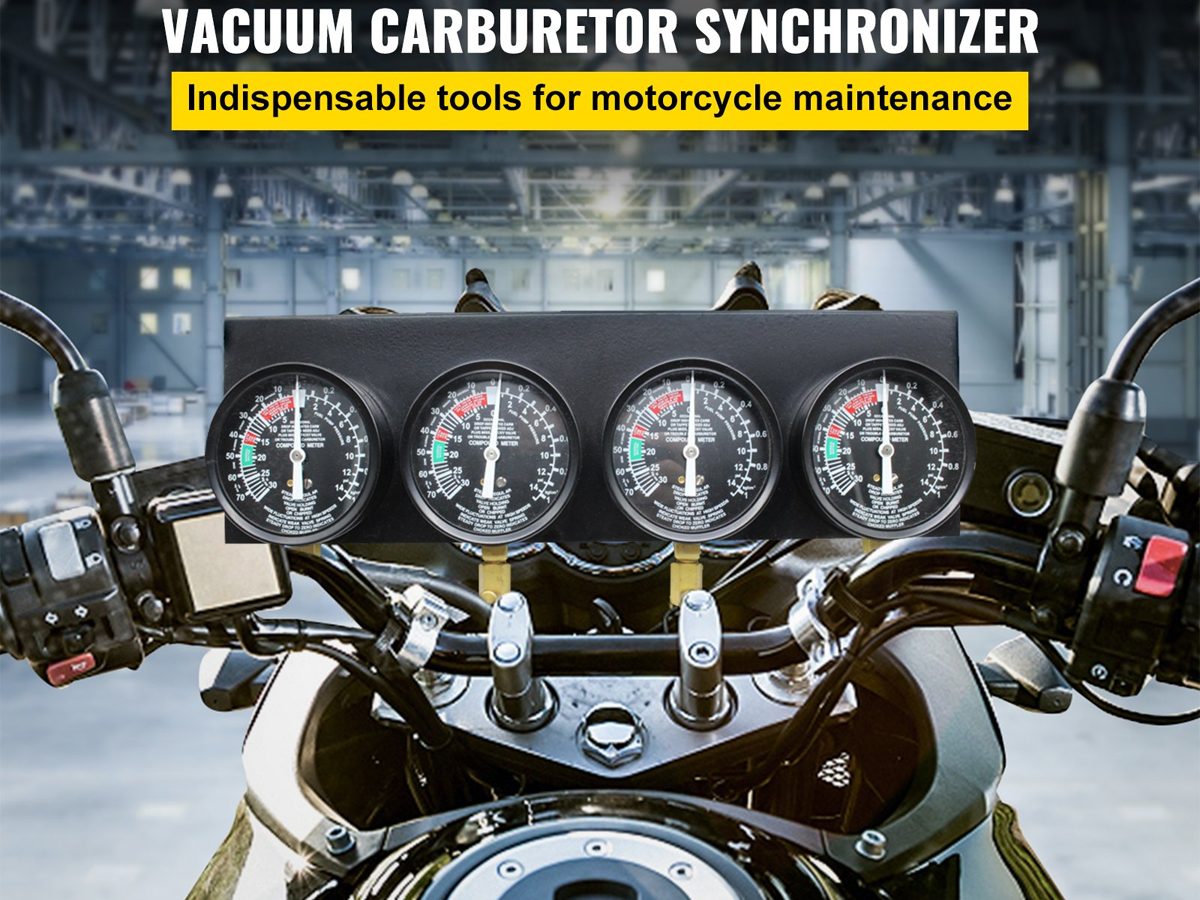 Carburetor Vacuum Synchronizer Gauges Tool Kit