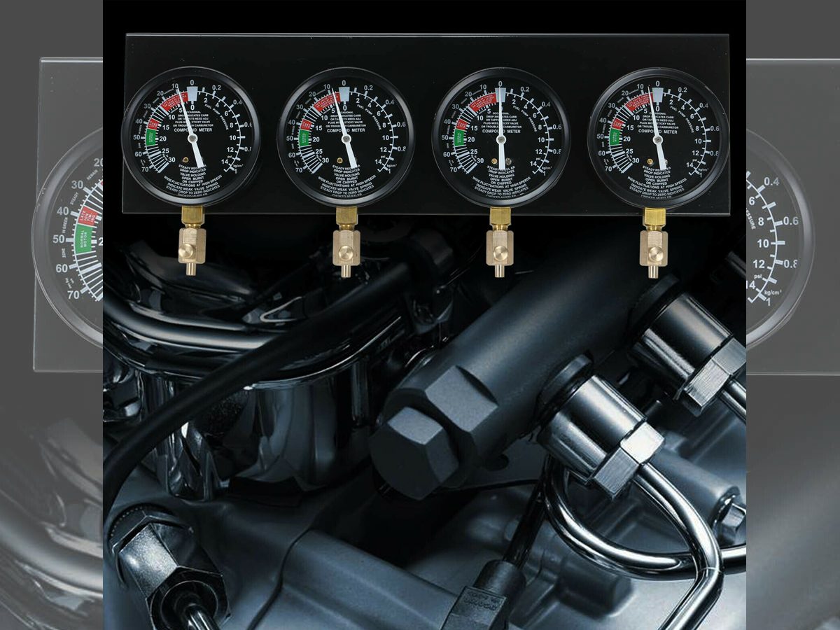 Carburetor Vacuum Synchronizer Gauges Tool Kit