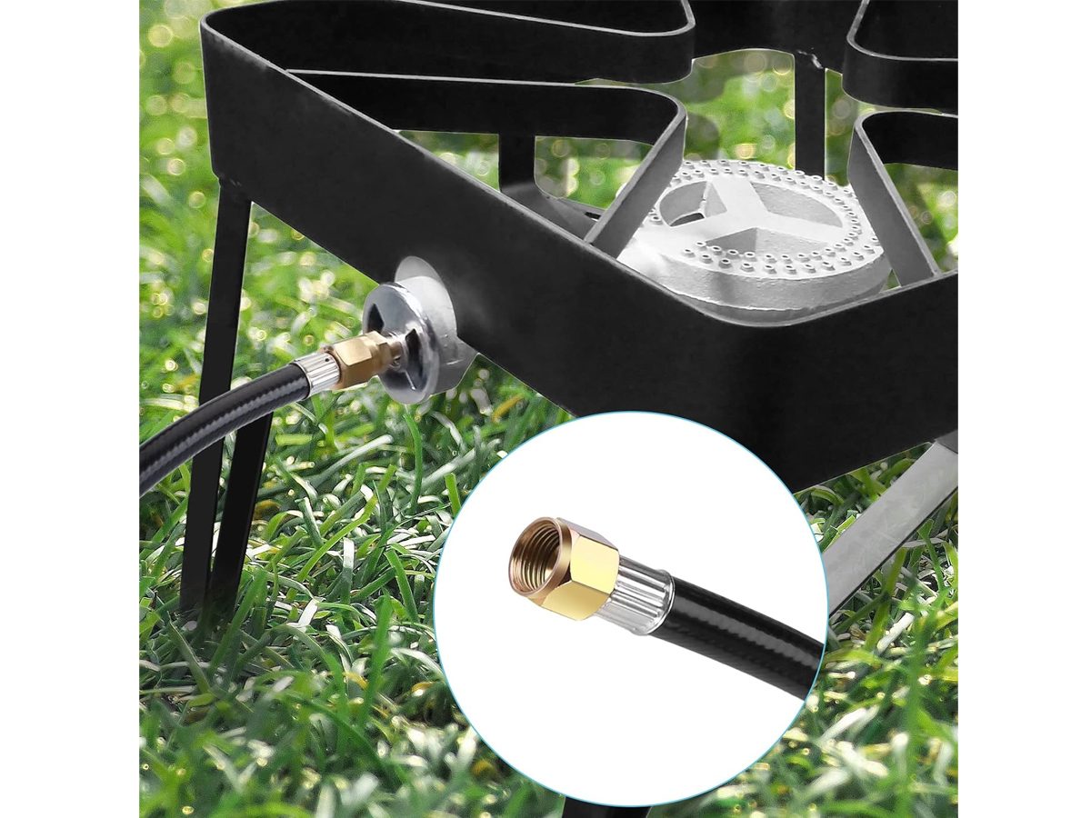 High Pressure Propane Regulator Hose Gauge