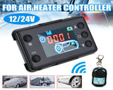 Diesel Air Heater system Monitor LCD Switch With Remote