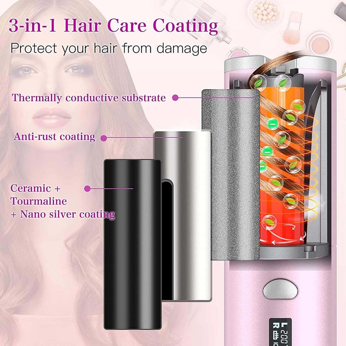 Hair Curler Cordless