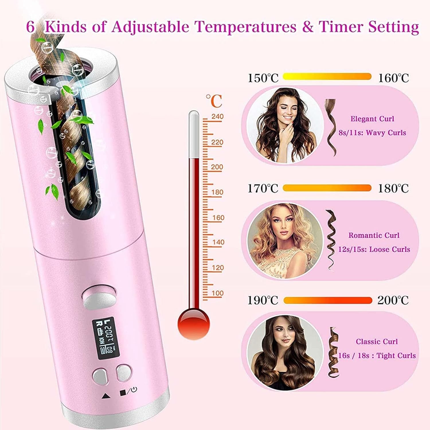 Hair Curler Cordless