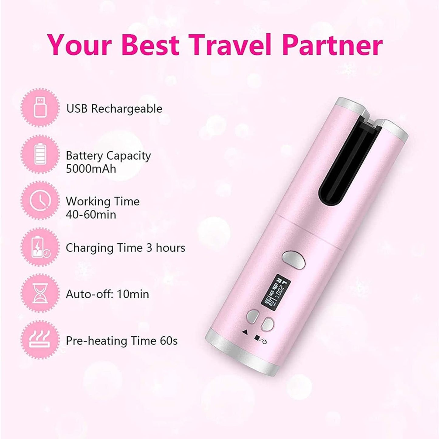 Hair Curler Cordless
