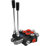2 Spool Hydraulic Directional Control Valve 11 Gpm double acting cylinder spool