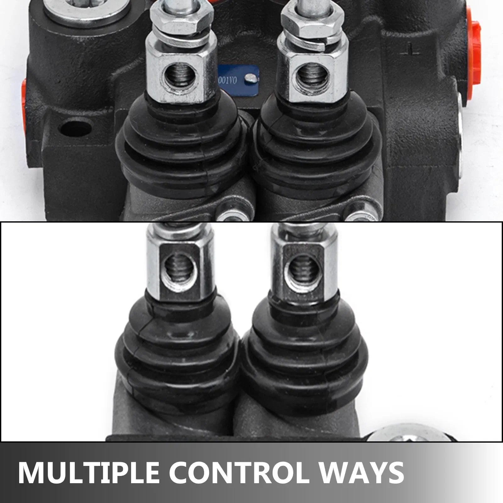 2 Spool Hydraulic Directional Control Valve 11 Gpm double acting cylinder spool