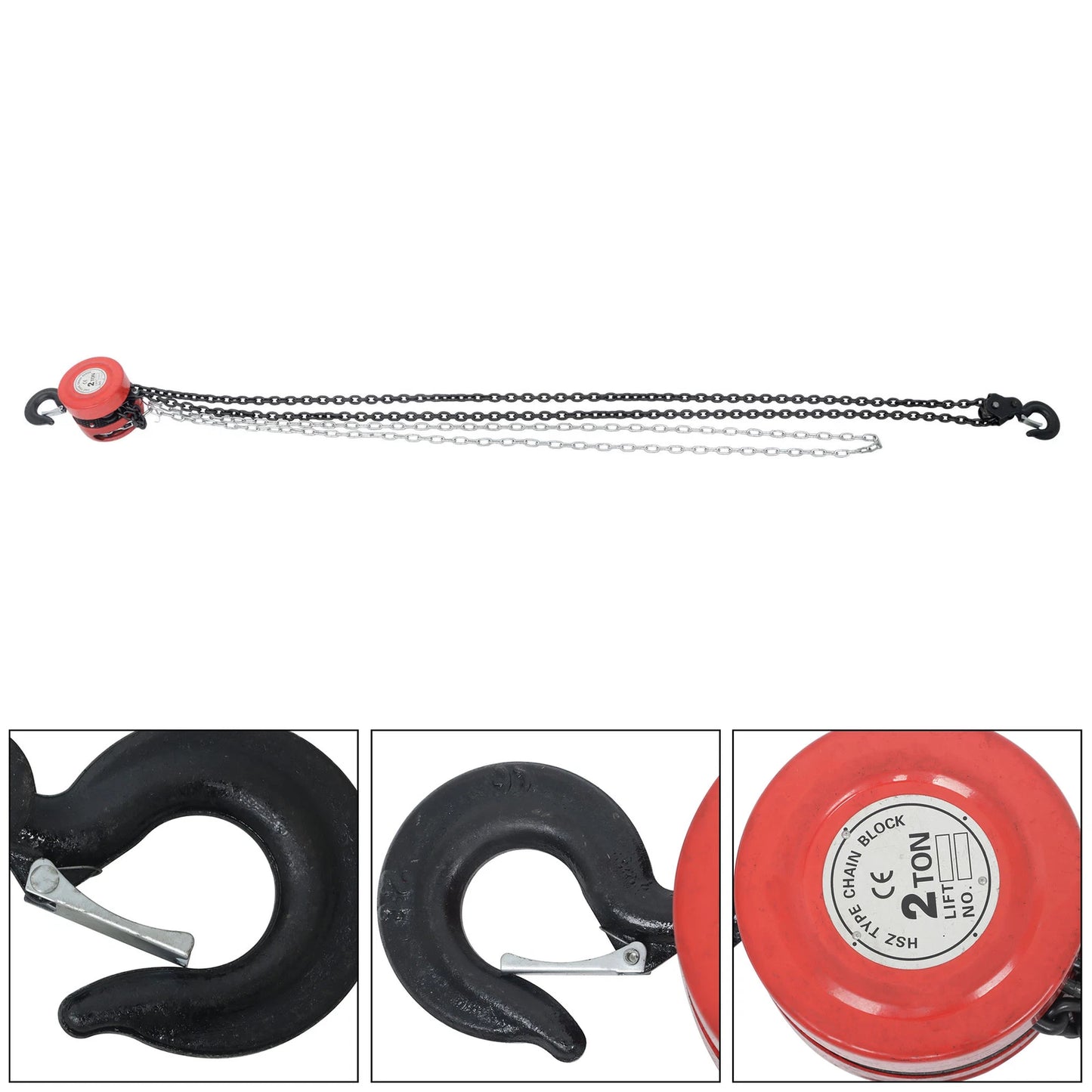2T Chain Block & Tackle Hoist 3M