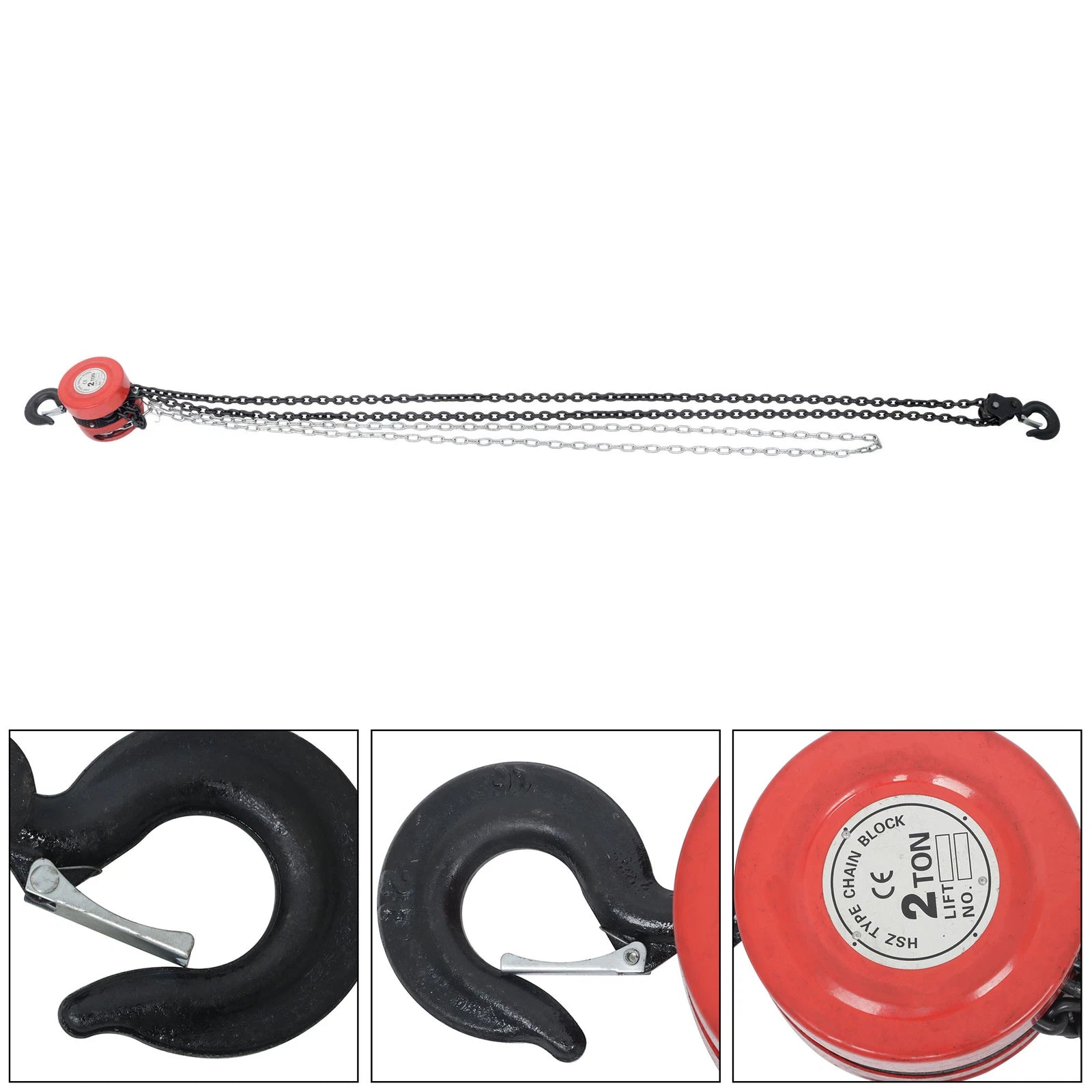 2T Chain Block & Tackle Hoist 3M