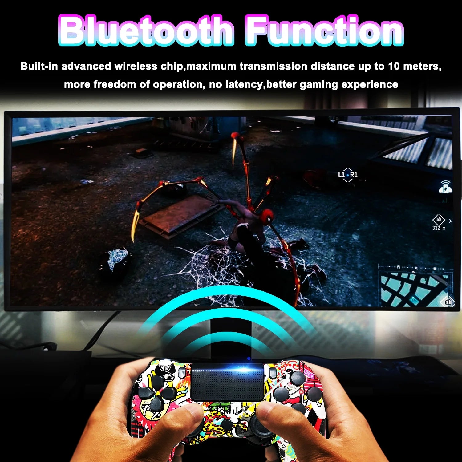 Wireless PS4 Controller