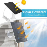 Solar Panel Charger for Arlo Pro 3 Pro 4 Pro 5S Ultra 1 Ultra 2 Go 2 Floodlight