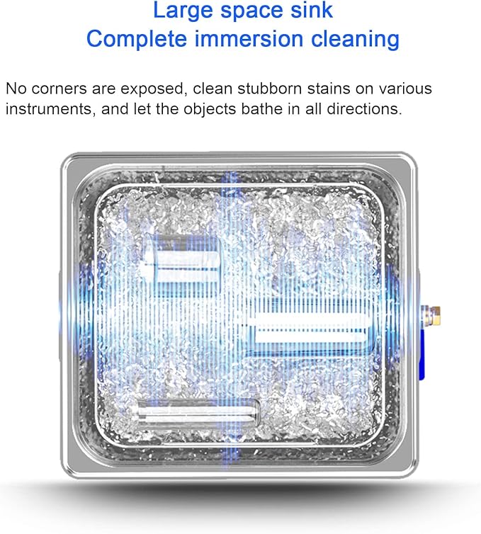 3.2L Heated Ultrasonic Cleaner for Jewelley