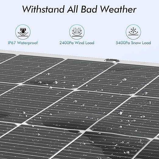 300W Flexible solar panel