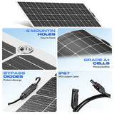 300W Flexible solar panel