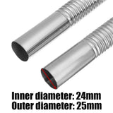 100cm Air Diesel Parking Heater Stainless Steel Exhaust Pipe Tube Gas