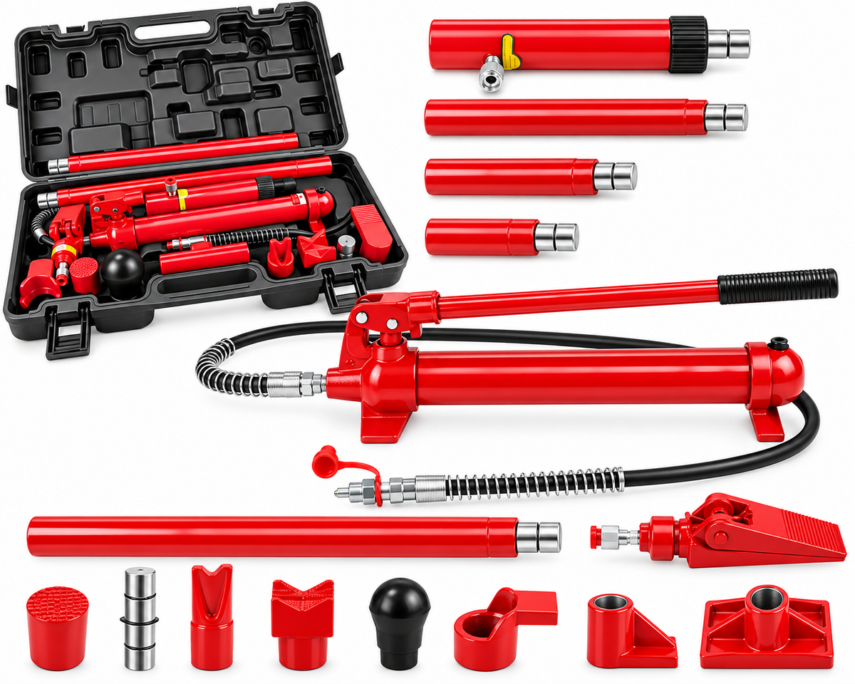 Porta Power 10T Hydraulic Ram Jack Panel Pack