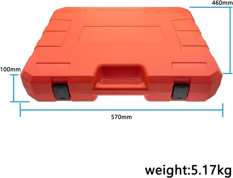 34pcs Radiator Pump Cooling System Pressure Tester Vacuum Purge Kit