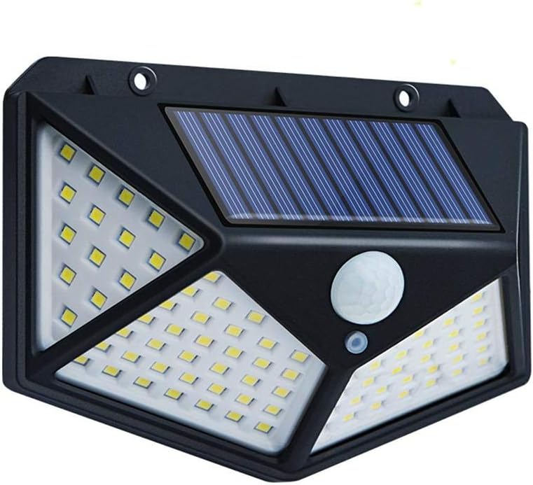 114 LED Solar Motion Outdoor Wall Light Automatic Light