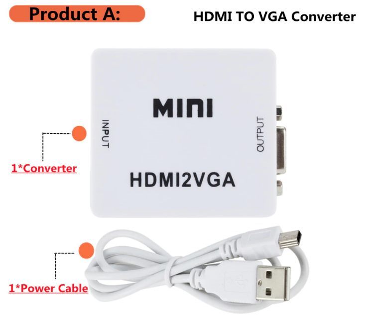 HDMI to VGA Converter