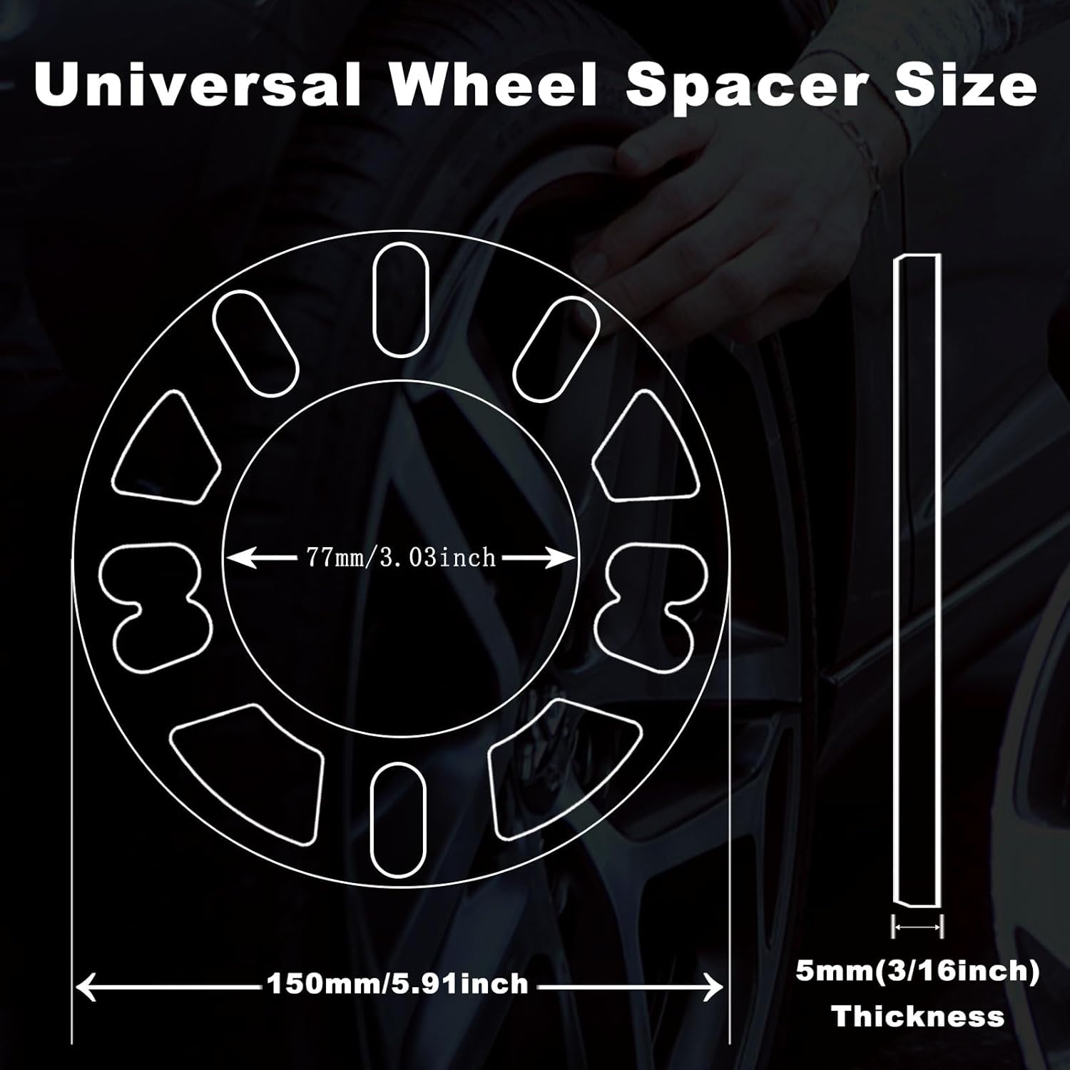 Wheel Spacers 5mm