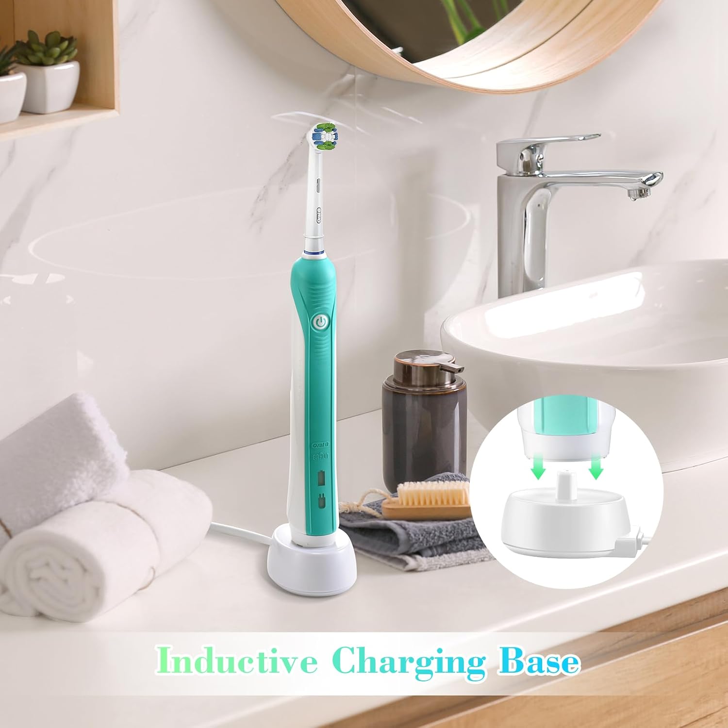 Electric Toothbrush Charger for Braun Oral B