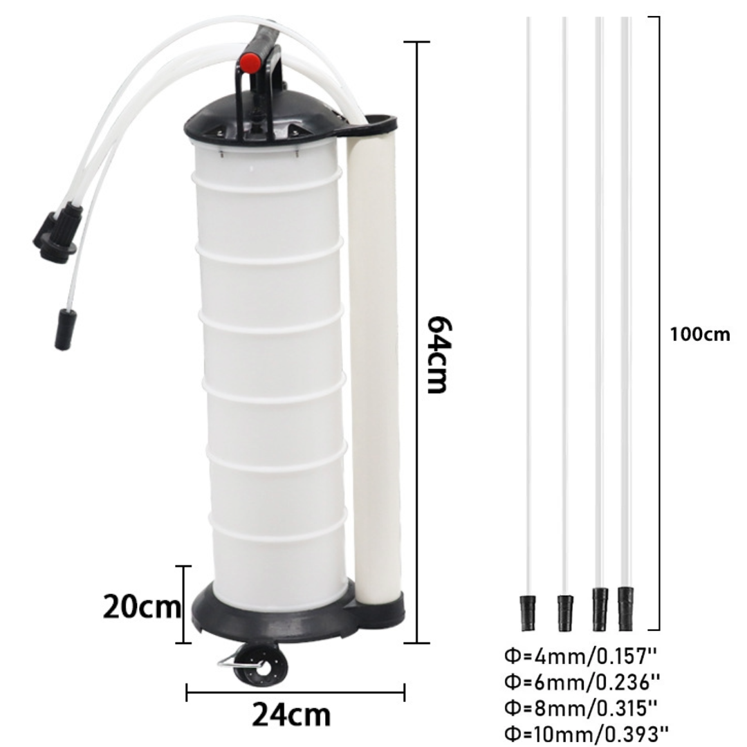 7L Manual Waste Oil Fluid Extractor Pump Oil & Fluid Change Tool