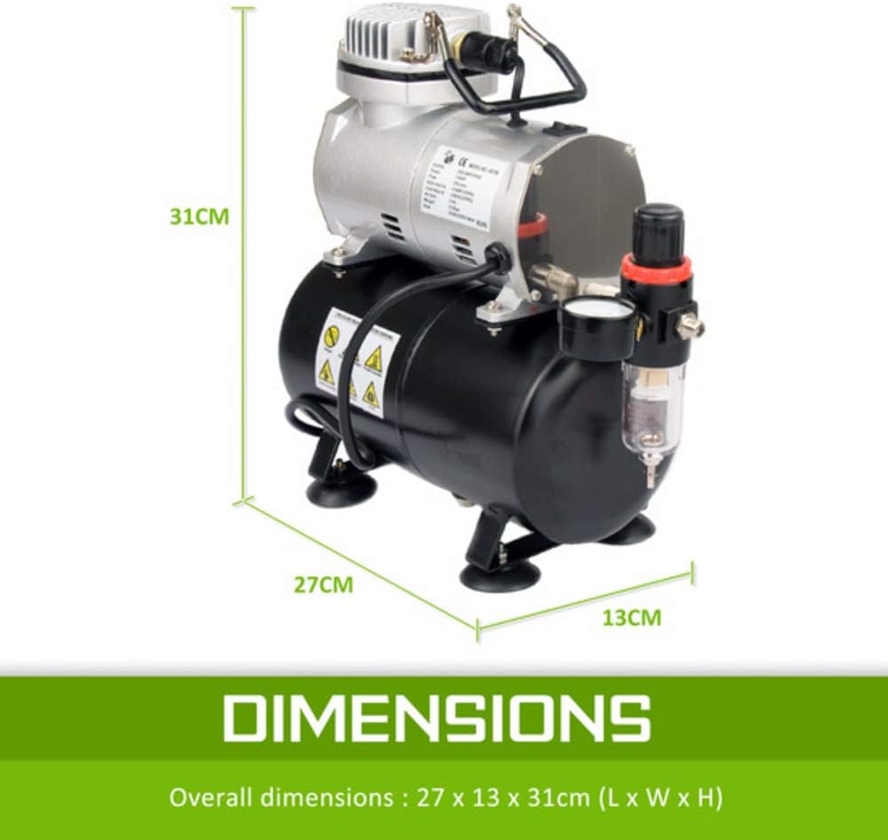 Air Brush Compressor For Spray 1/6Hp 3L