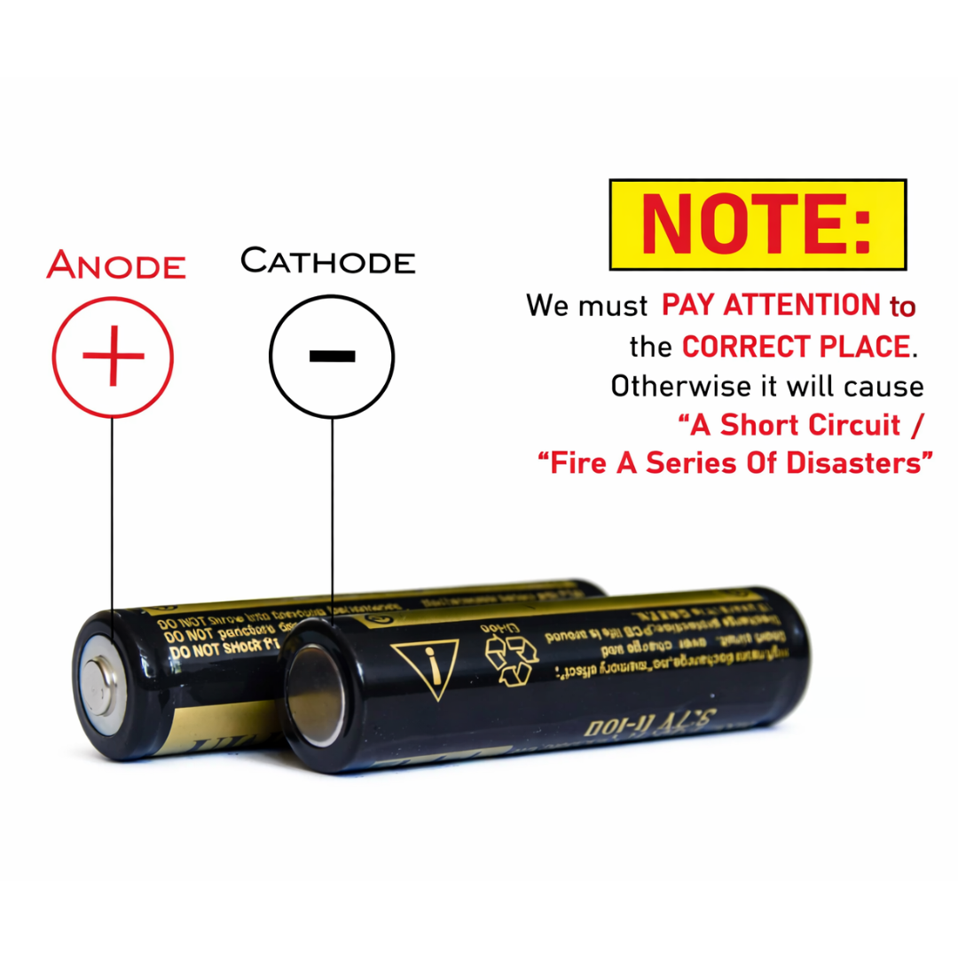 18650 Rechargeable Batteries 8pcs