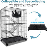 3 Level Rabbit Bird Cage Ferret Parrot Aviary Cat Rat Aviary Budgie Hamster Pet Cages Castor XL