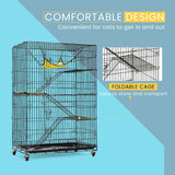 3 Level Rabbit Bird Cage Ferret Parrot Aviary Cat Rat Aviary Budgie Hamster Pet Cages Castor XL