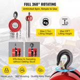 3T Chain Block & Tackle Hoist 3M
