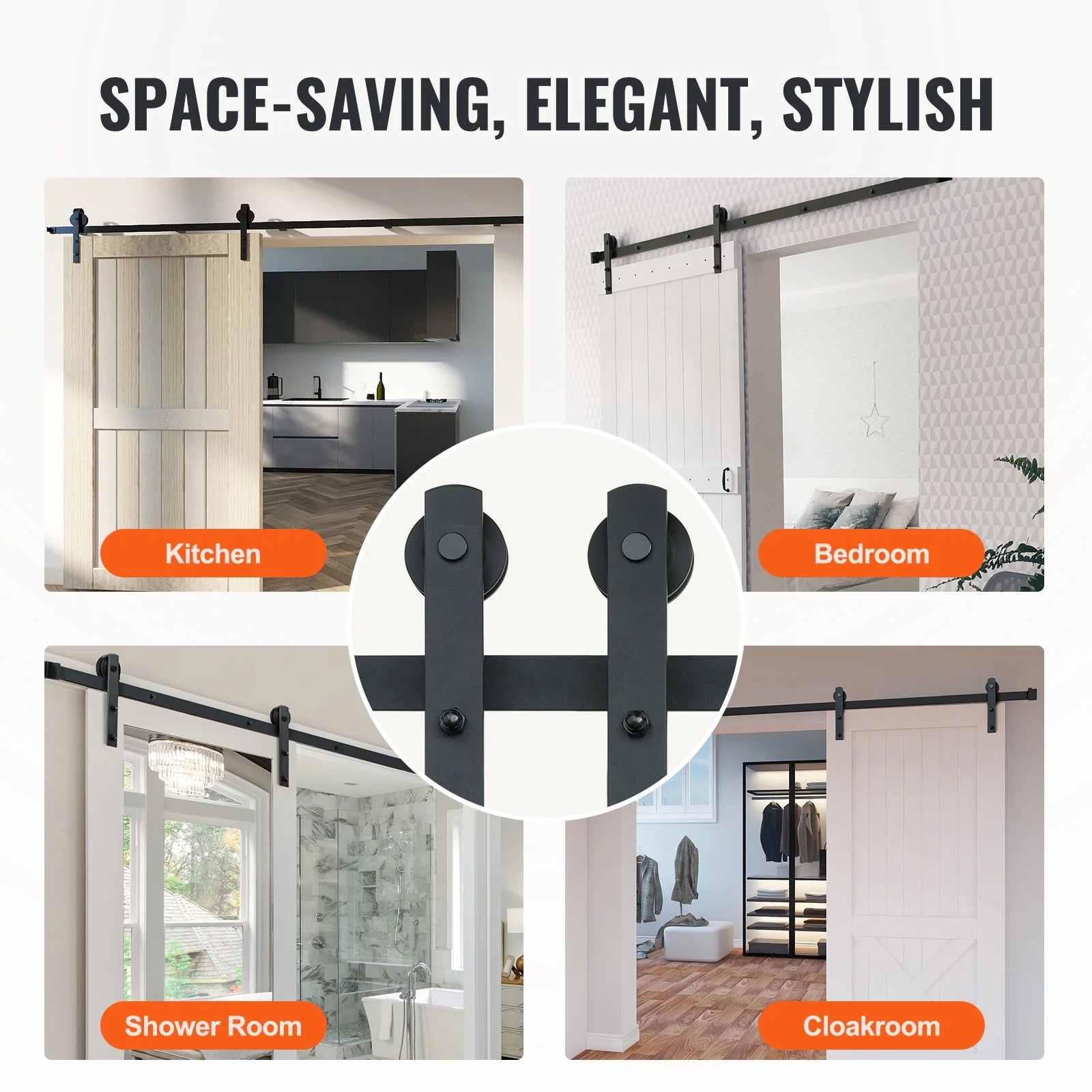 Barn Door Hardware 2.5M