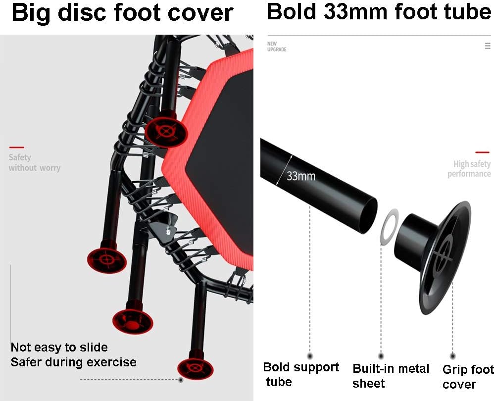 Mini Trampoline Rebounder 42 Inch