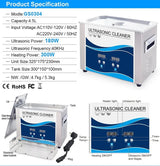 Ultrasonic Cleaner 4.5L Heated Ultrasonic