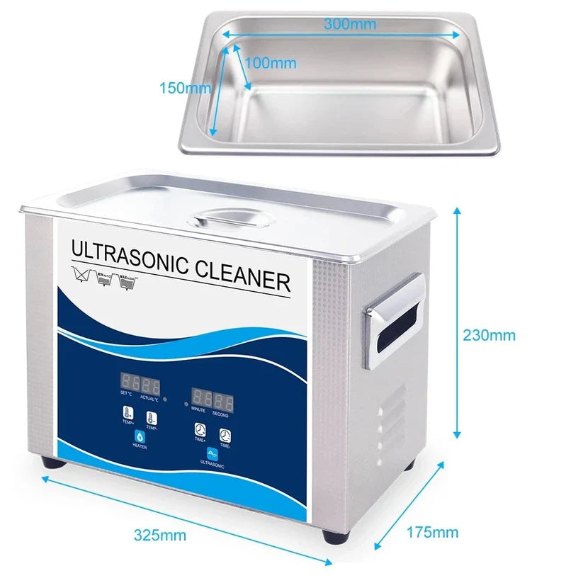 Ultrasonic Cleaner 4.5L Heated Ultrasonic