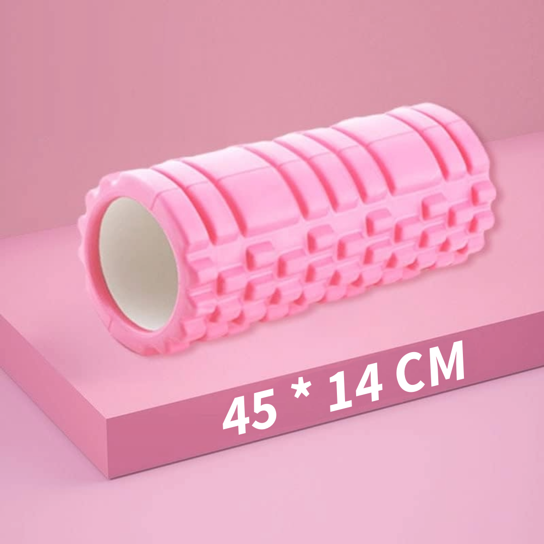 Yoga Foam Roller Physio Back Training Exercise Massage (Pink)