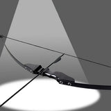 30lbs Archery Military Grade Hunting Recurve Bow (Black)