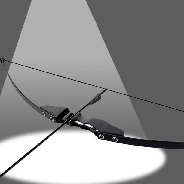 30lbs Archery Military Grade Hunting Recurve Bow (Black)
