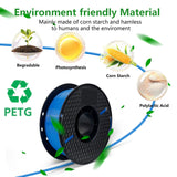 3D Printer Filament PETG Consumable (Blue)